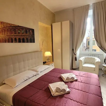 دار ضيافة روما سنترال رومز أو أفيتاكامير 4*