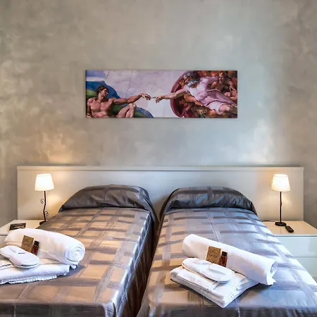 دار ضيافة روما سنترال رومز أو أفيتاكامير بيت ضيافة