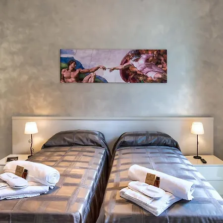 دار ضيافة روما سنترال رومز أو أفيتاكامير بيت ضيافة 4*