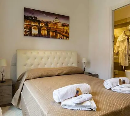 دار ضيافة روما سنترال رومز أو أفيتاكامير بيت ضيافة روما